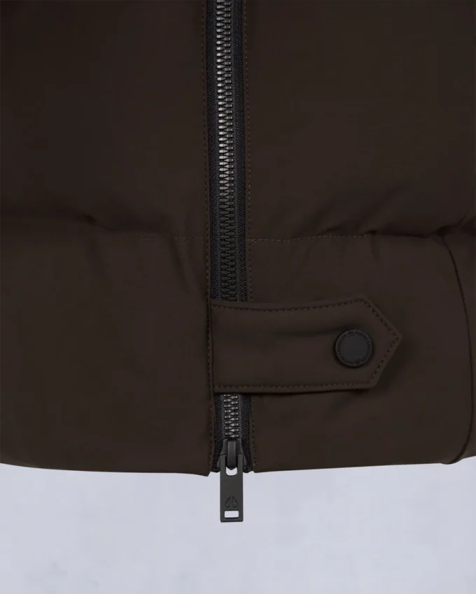 Nyluxe Watershed Shearling Trim Parka