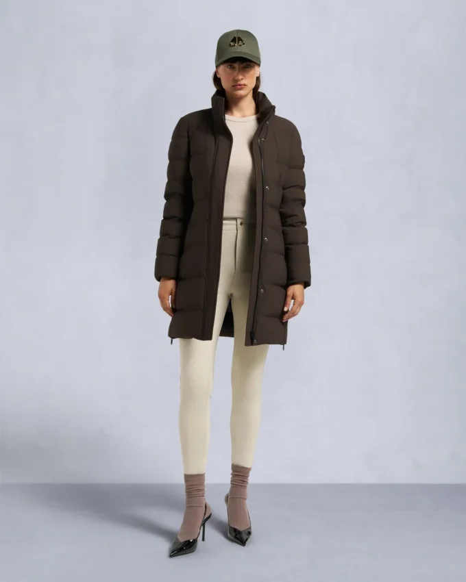 Nyluxe Watershed Shearling Trim Parka