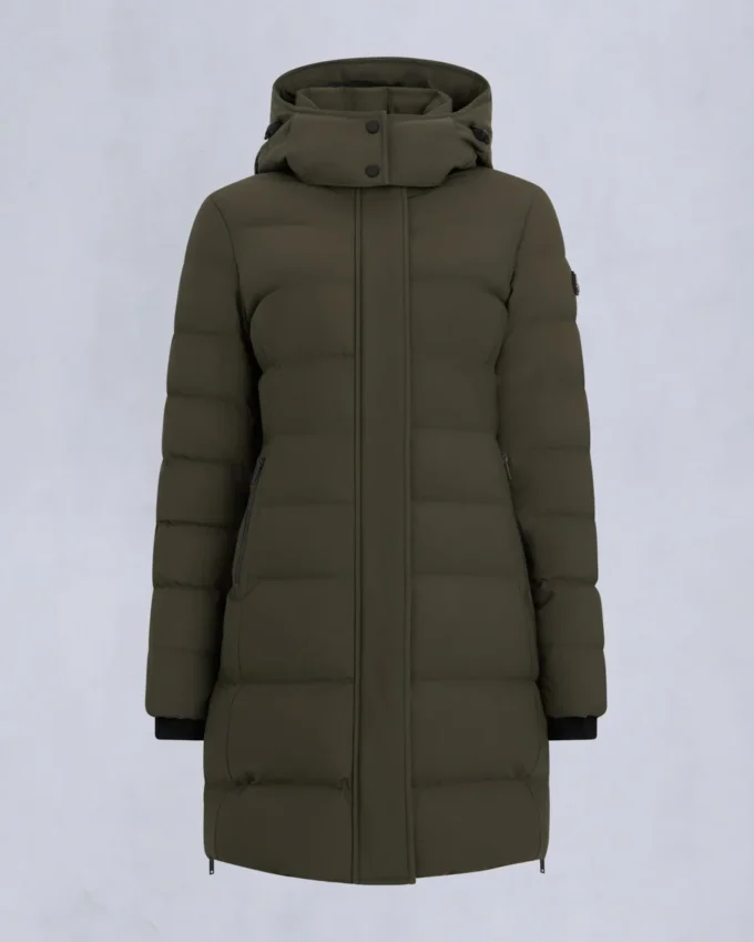 Nyluxe Watershed Shearling Trim Parka