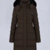 Nyluxe Watershed Shearling Trim Parka