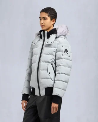 Onyx Ladriere Shearling Bomberjacka