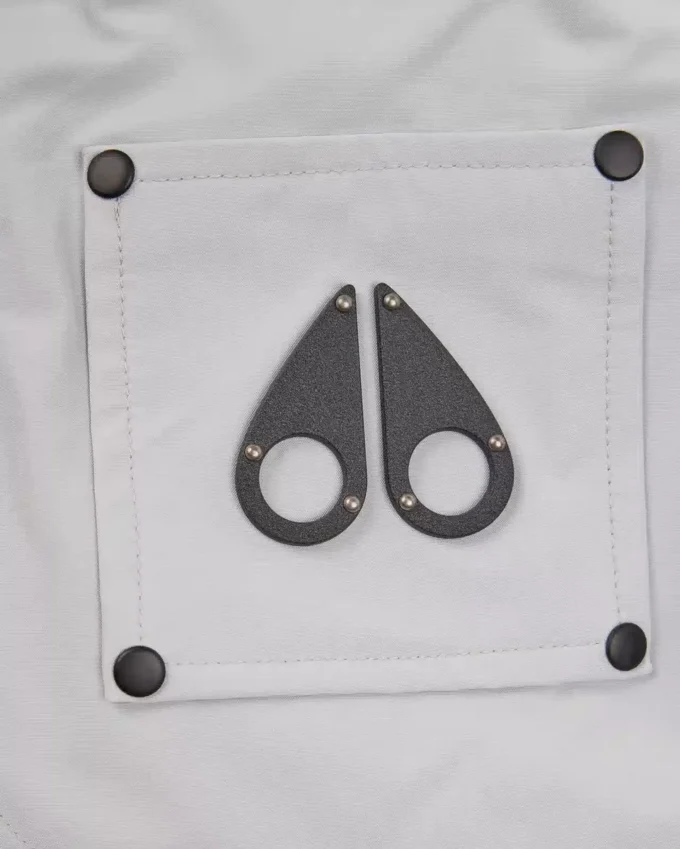 Onyx Round Island jacka med shearlingkant