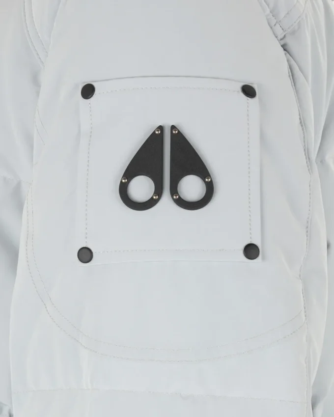 Onyx Round Island jacka med shearlingkant