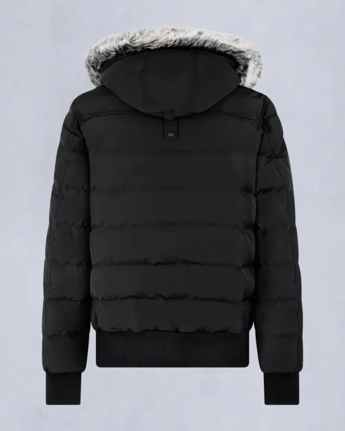 Onyx Scotchtown bomberjacka med shearlingkant