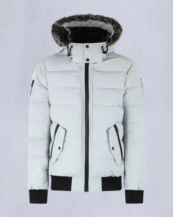 Onyx Scotchtown bomberjacka med shearlingkant