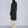 Onyx Shearling Trim Causapscal Parka