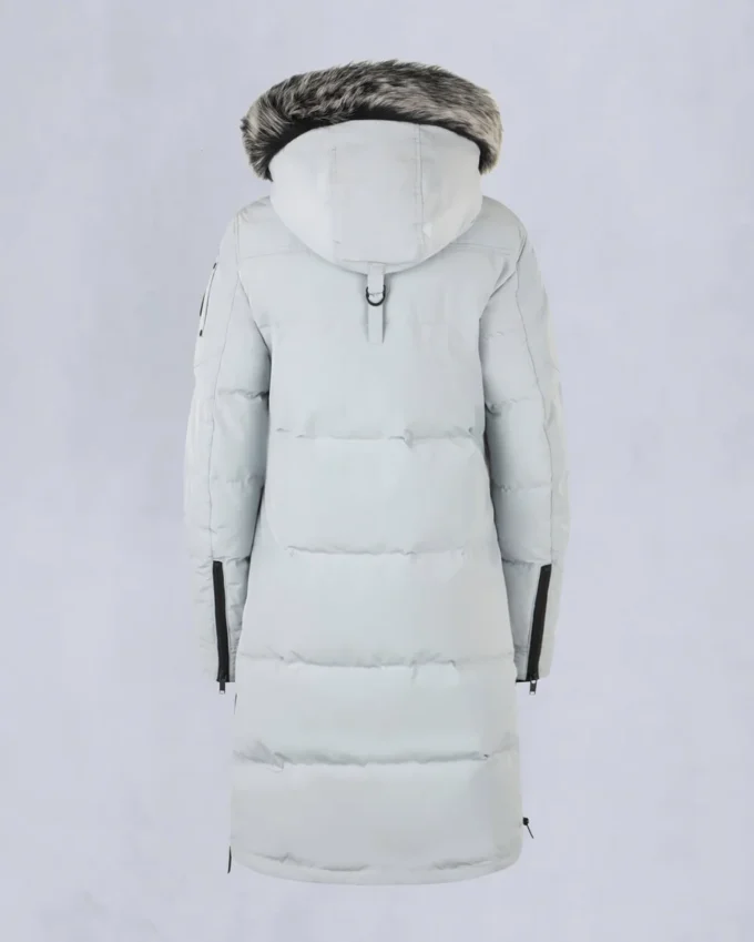 Onyx Shearling Trim Causapscal Parka