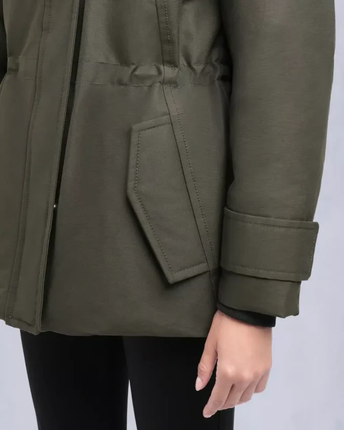 Original Aurora Shearling Trim Jacket Original Aurora Shearling Trim Jacket