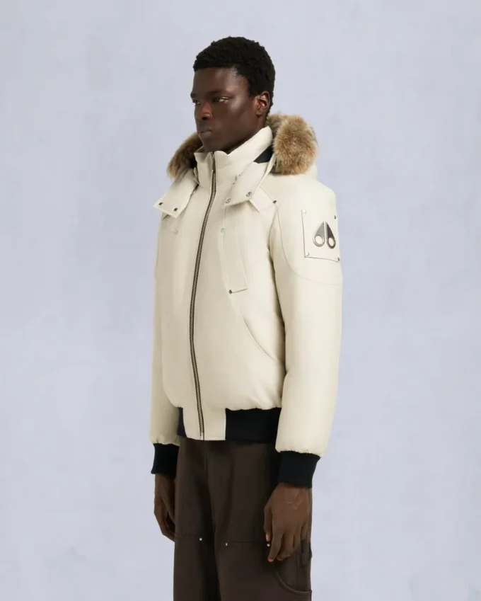 Original Ballistic Shearling Trim Bomber Jacket