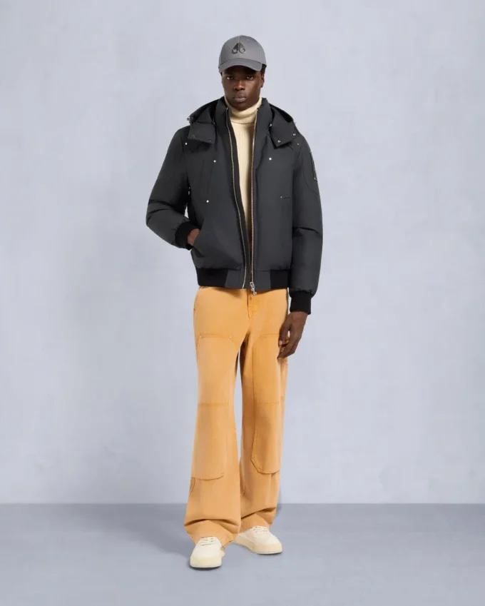 Original Ballistic Shearling Trim Bomber Jacket