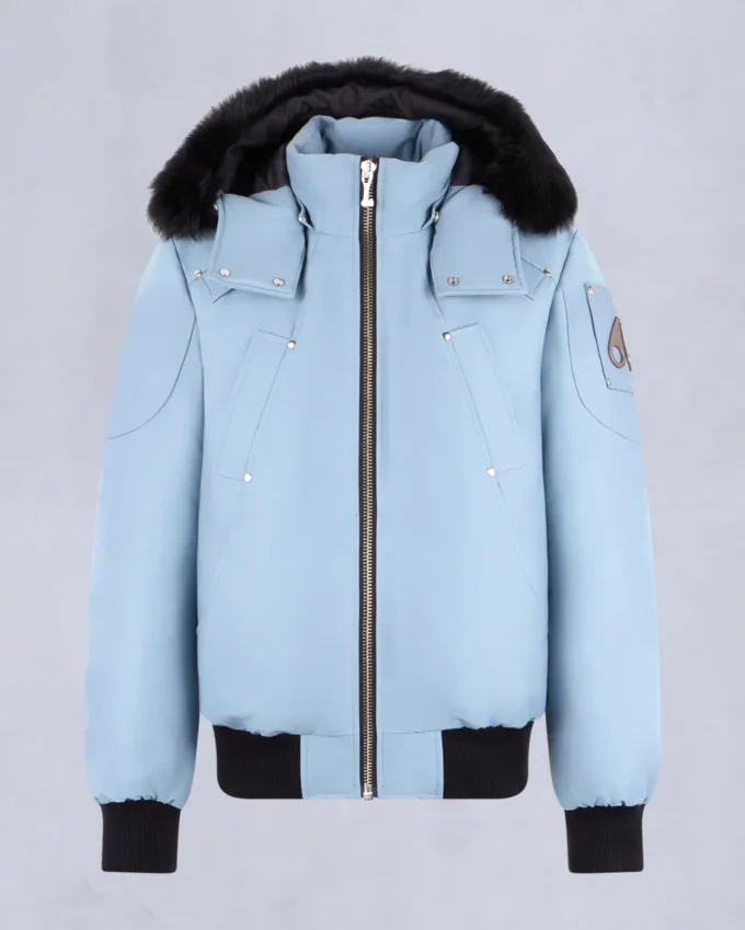 Original Ballistic Shearling Trim Bomber Jacket