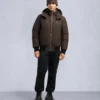 Original Ballistic Shearling Trim Bomber Jacket