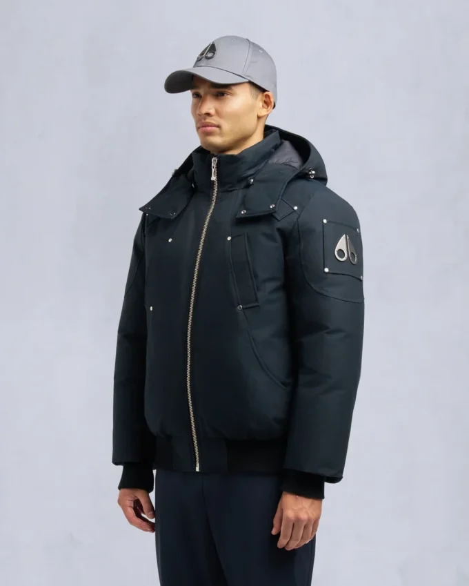 Original Ballistic Shearling Trim Bomber Jacket