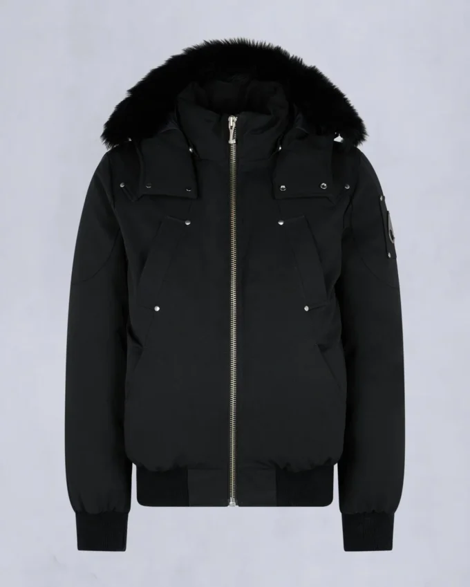 Original Ballistic Shearling Trim Bomber Jacket