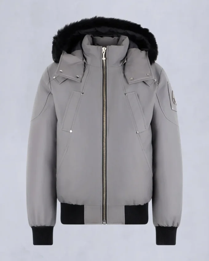 Original Ballistic Shearling Trim Bomber Jacket