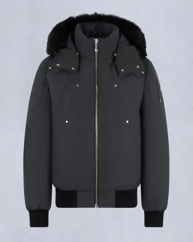 Original Ballistic Shearling Trim Bomber Jacket