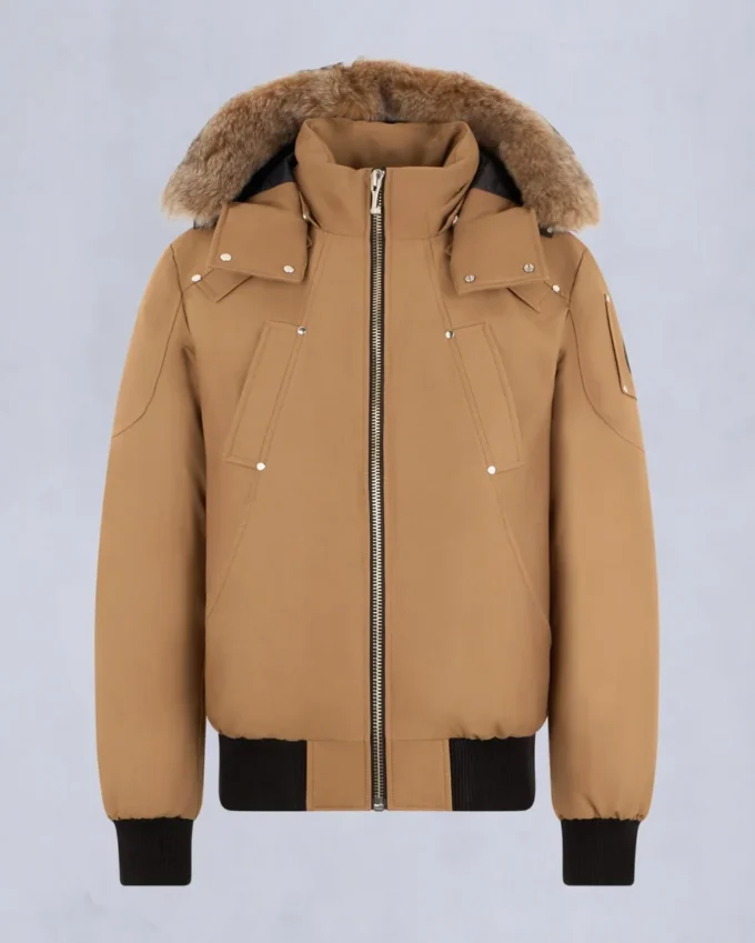 Original Ballistic Shearling Trim Bomber Jacket