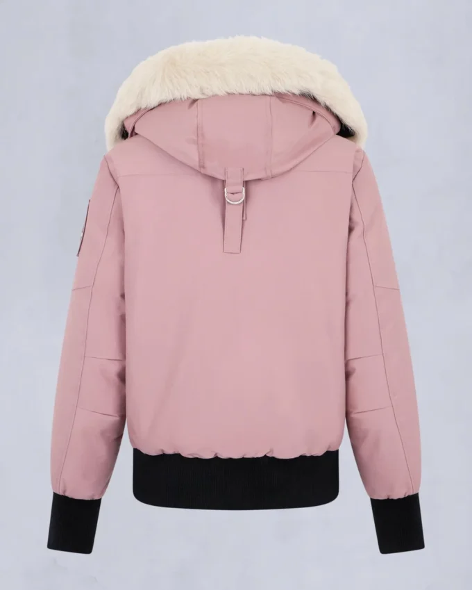 Original Debbie Shearling Trim Bomber Jacket Original Debbie Shearling Trim Bomber Jacket