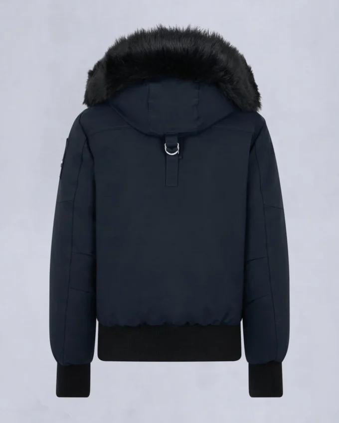 Original Debbie Shearling Trim Bomber Jacket