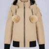 Original Debbie Shearling Trim Bomber Jacket