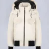 Original Debbie Shearling Trim Bomber Jacket Original Debbie Shearling Trim Bomber Jacket