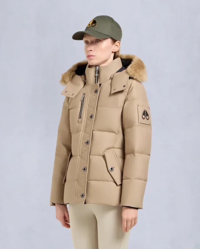 Original Shearling Trim 3Q-jacka Original Shearling Trim 3Q-jacka