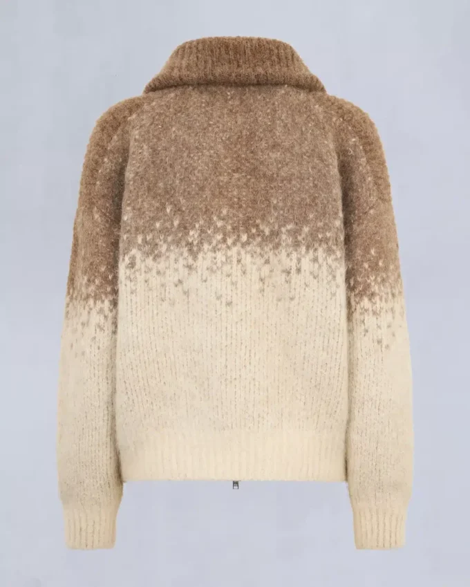 Palmer tröja med hel dragkedja