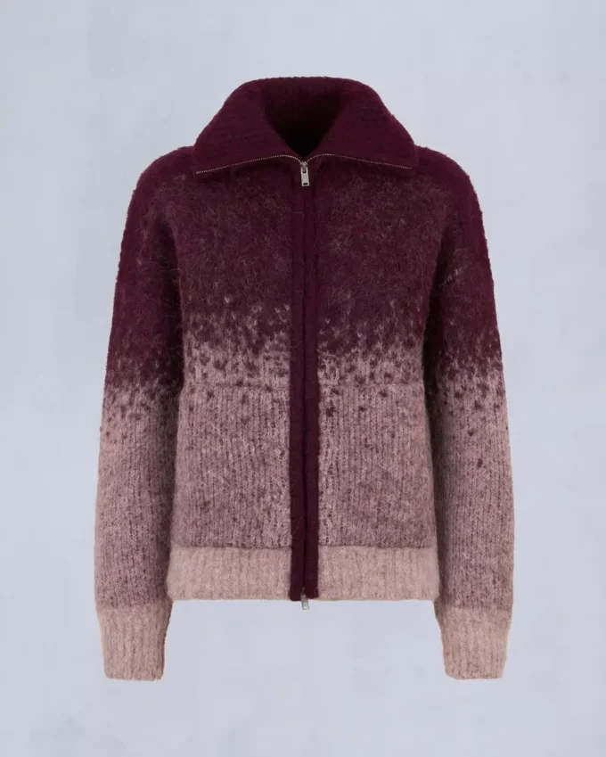 Palmer tröja med hel dragkedja