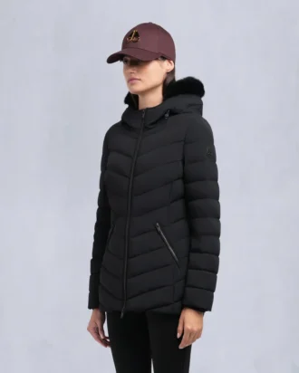 Roselawn jacka med shearlingkant