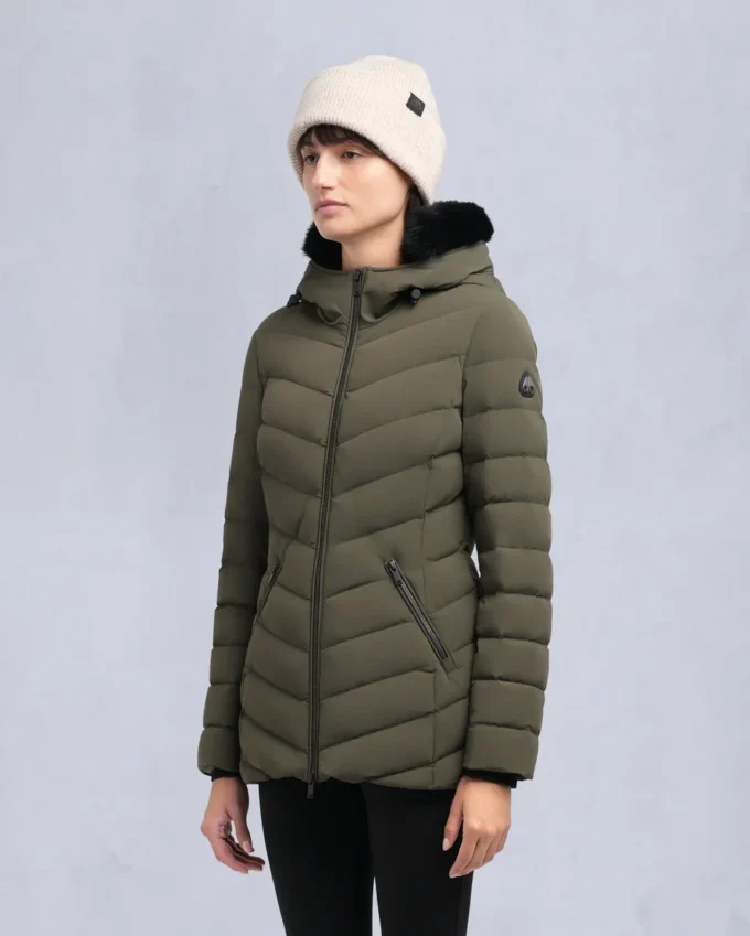 Roselawn jacka med shearlingkant Roselawn jacka med shearlingkant