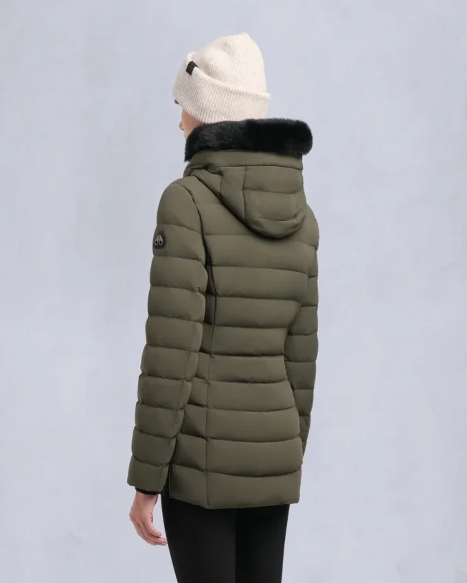 Roselawn jacka med shearlingkant Roselawn jacka med shearlingkant