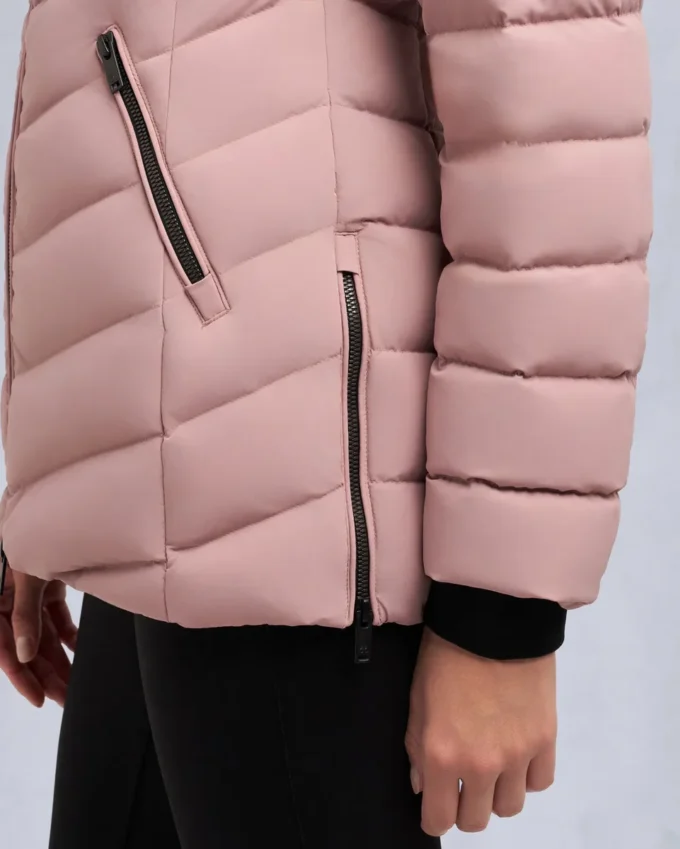 Roselawn jacka med shearlingkant Roselawn jacka med shearlingkant