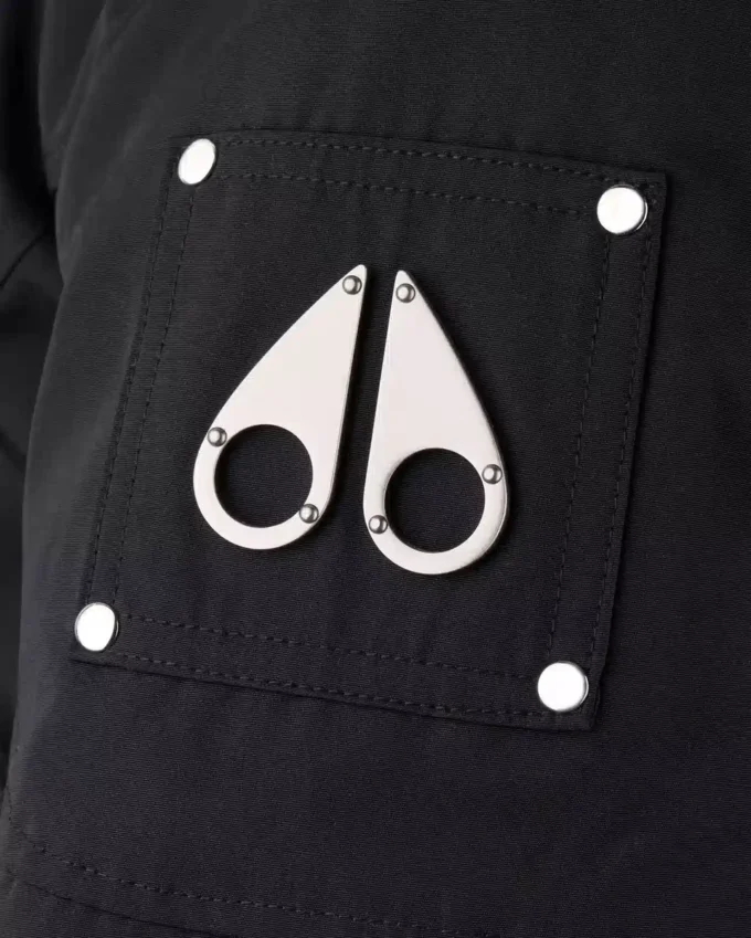 Unisexparkas för barn med fårskinnskant Unisexparkas för barn med fårskinnskant